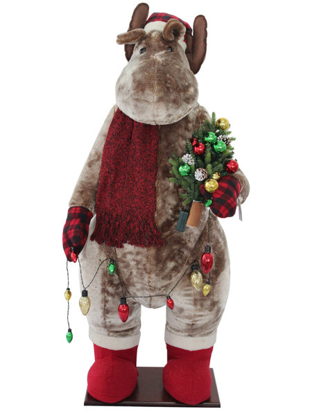 christmas moose blow up